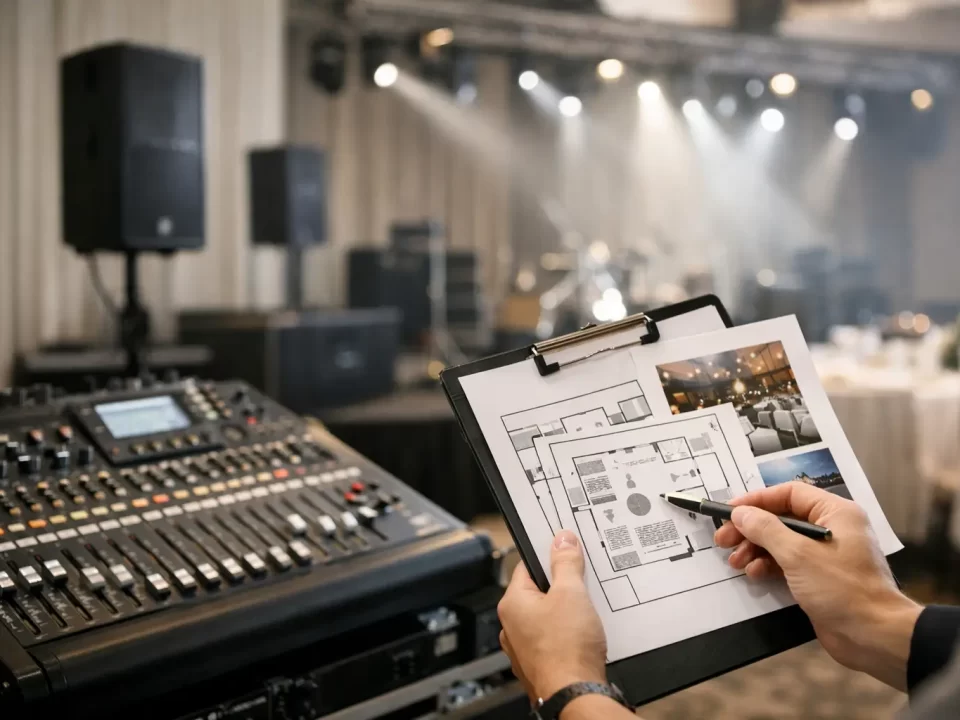 How to Choose an Event Venue With Sound System