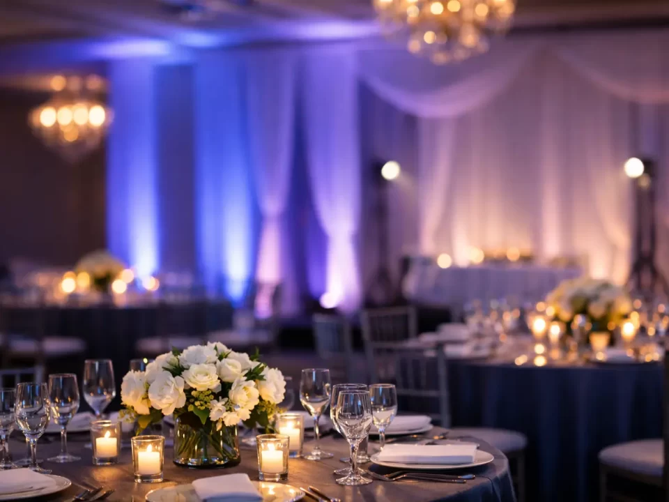 How to Choose an Event Venue With Uplighting