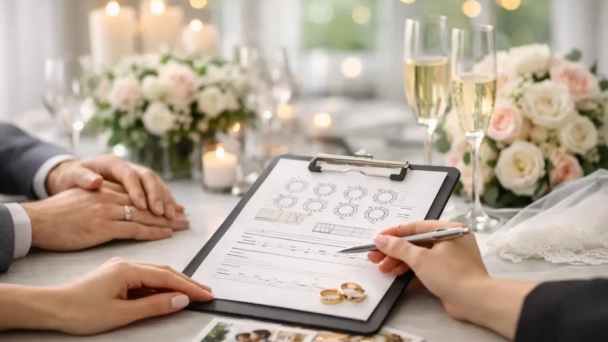 How to Plan a Wedding Reception With Less Stress