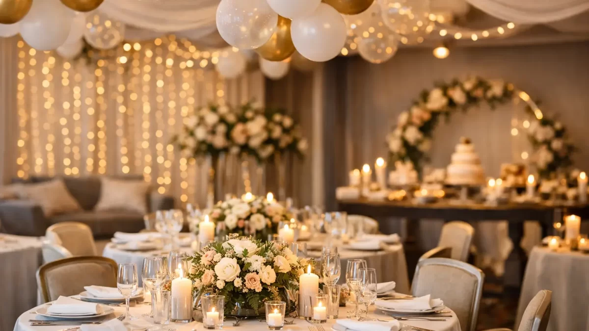 Decorated Event Space Rental That Fits Your Party