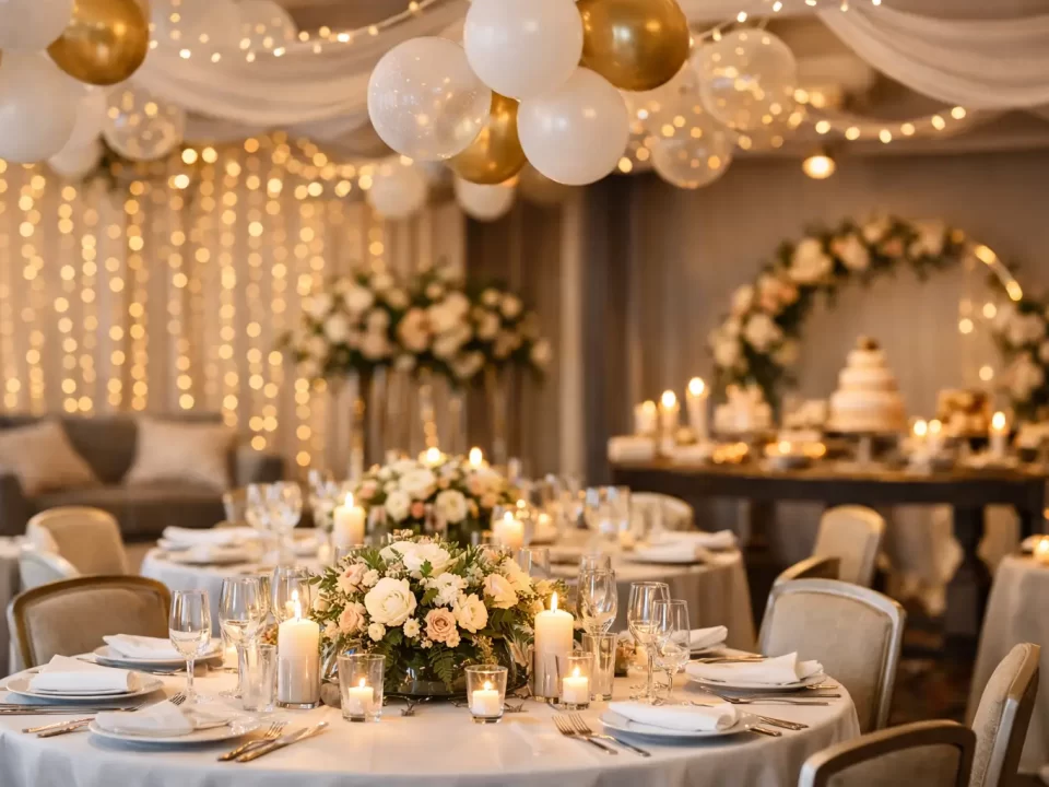 Decorated Event Space Rental That Fits Your Party