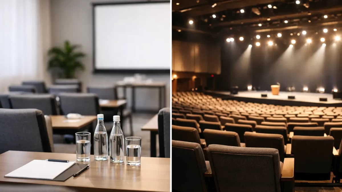 Small Hall or Large Hall? Choose Your Best Fit